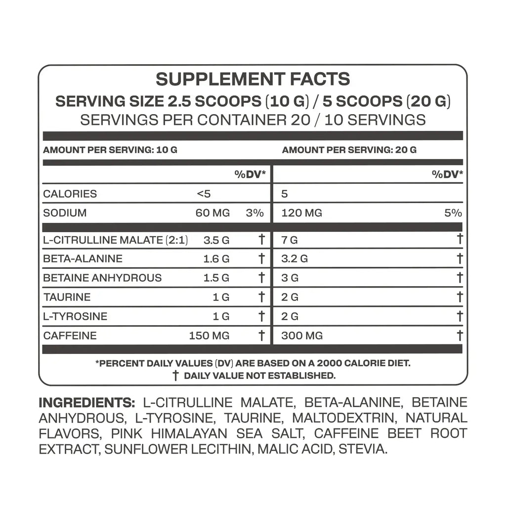 Nutriplus+ Pre-Workout